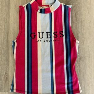 Guess tight striped top